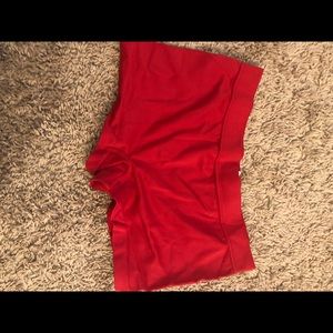 Red Booty Shorts